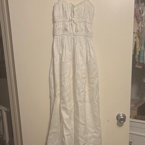 Faithfull the Brand White Maxi Dress